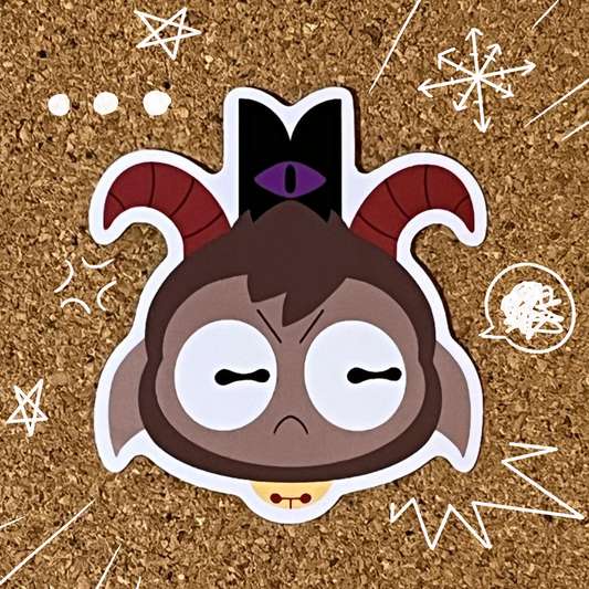 Cult Leader Goat | Video Game | Sticker