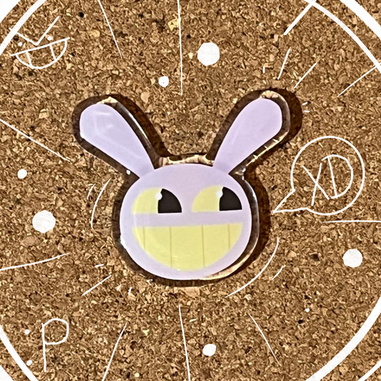 Circus Rabbit | Acrylic Badge