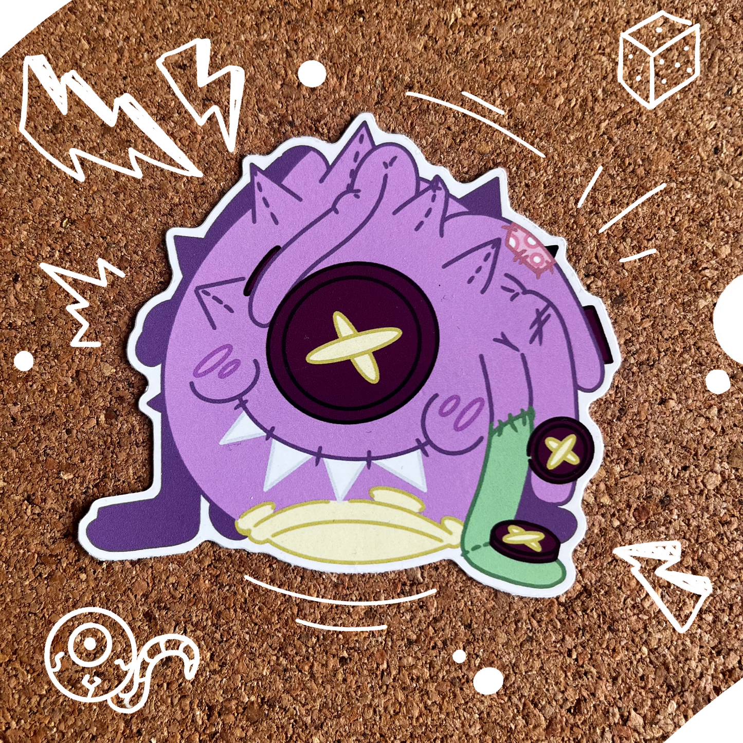 Beholder plush | Game | Sticker