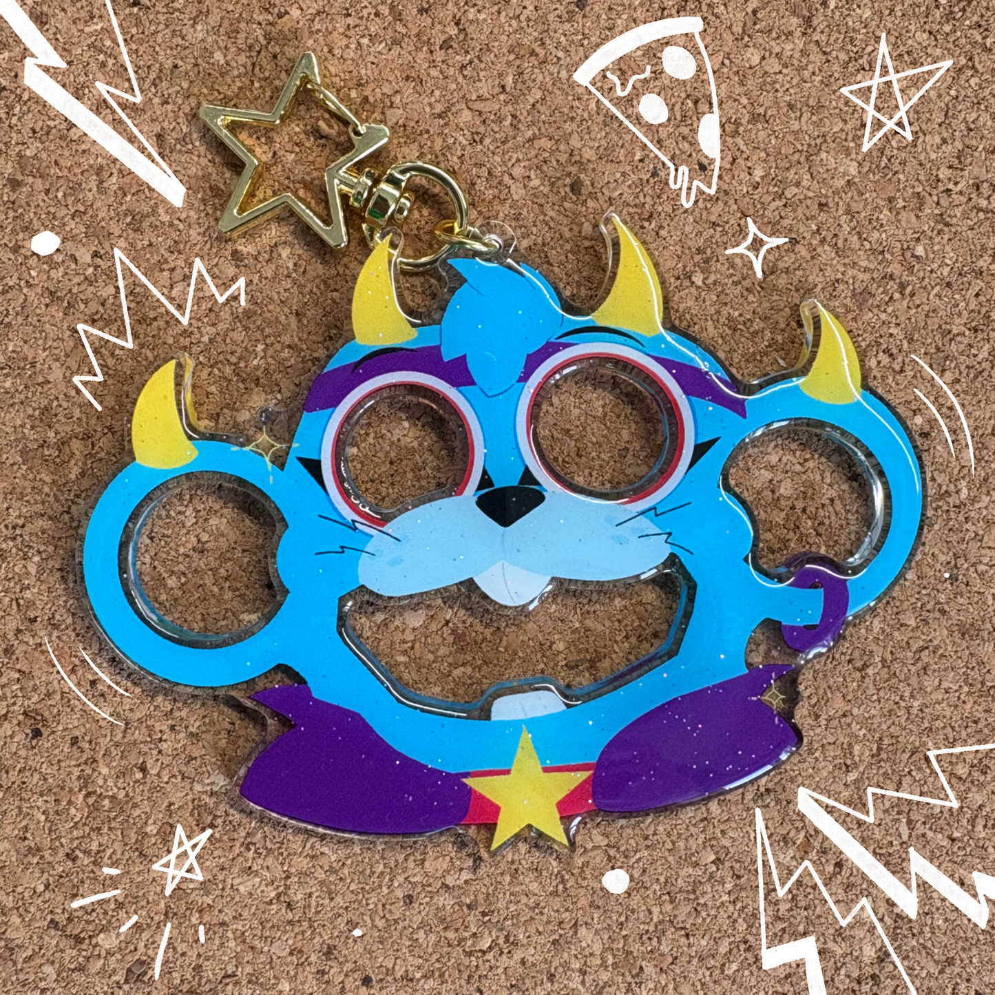 Bonnie Fazduster | FNAF | Keychain