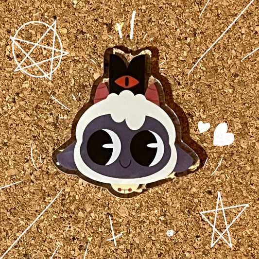 Cult Leader Lamb | Video Game| Acrylic badge