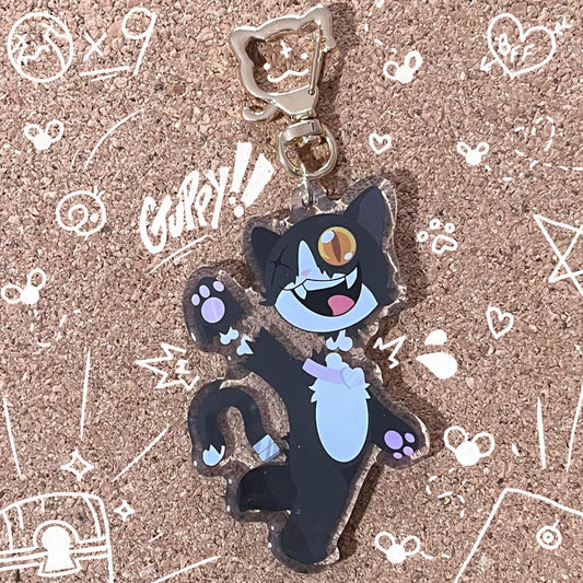 Guppy Cat | Video Game | Keychain