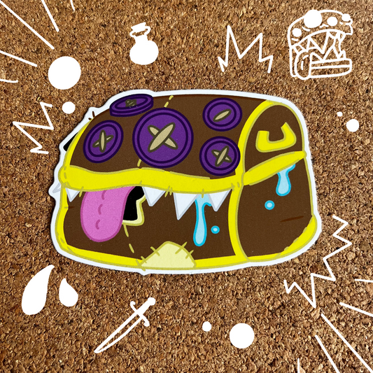 Mimic Chest Plush | Game | Sticker