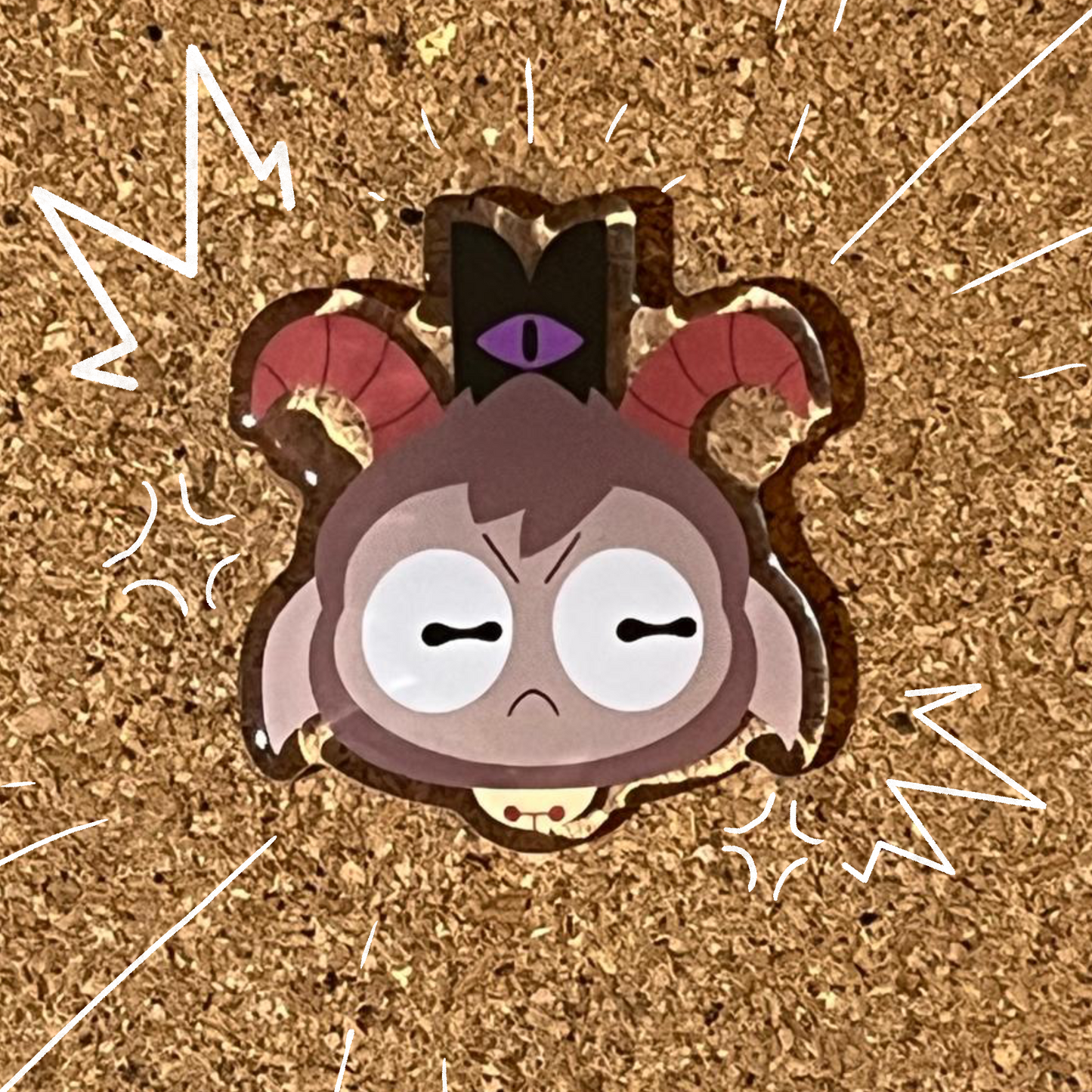 Cult Leader Goat | Video Game | Acrylic badge