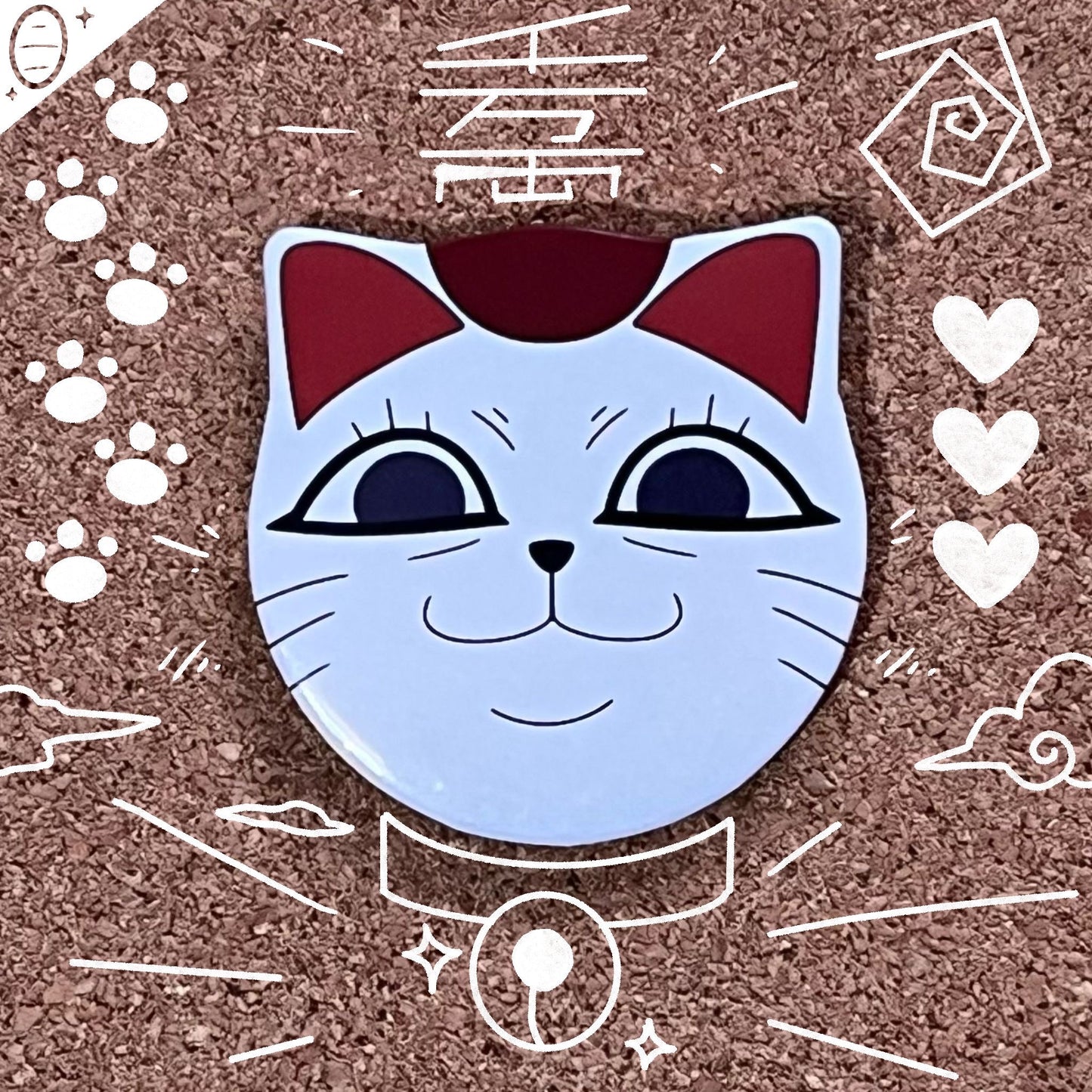Turbo Cat |Anime| Cat badge