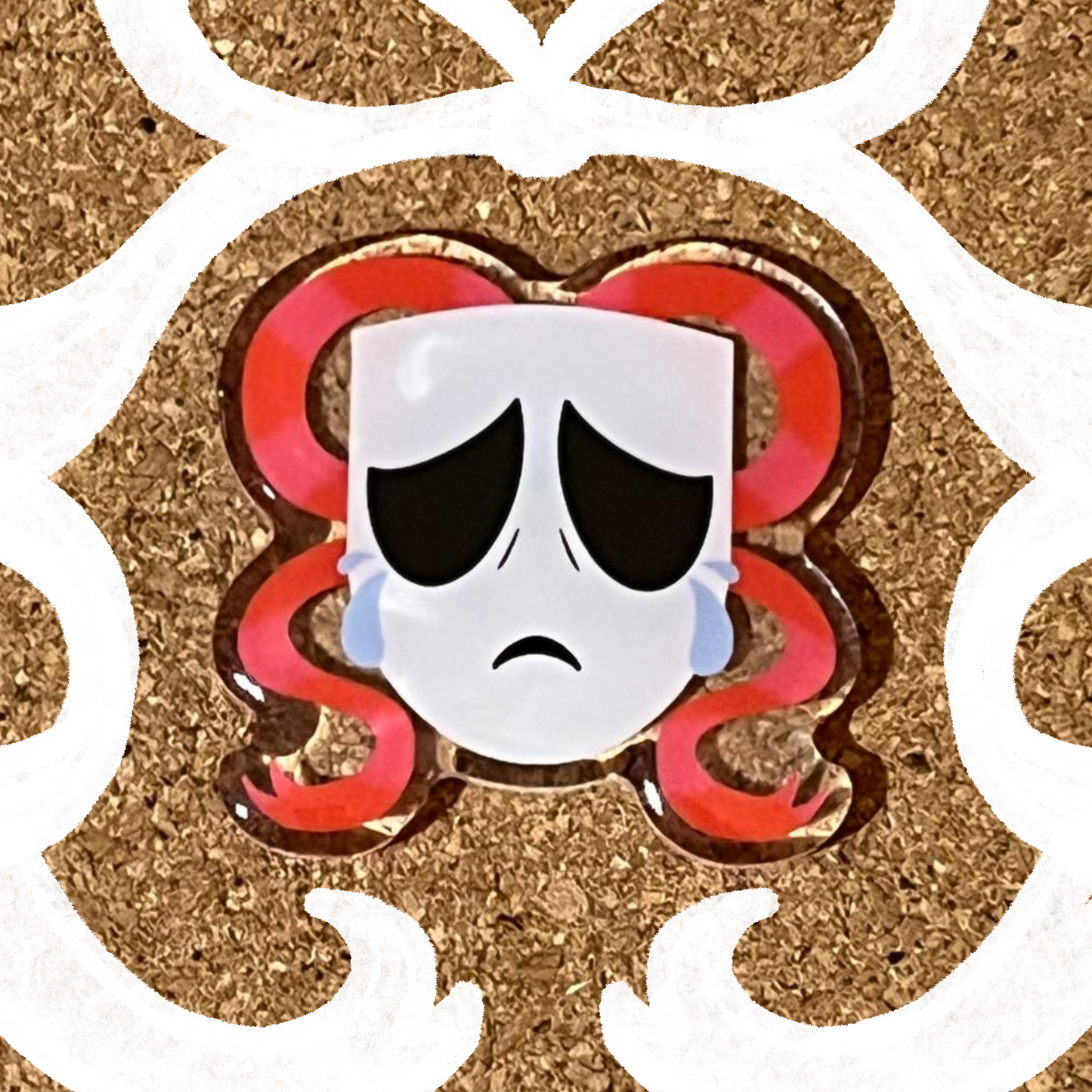 Circus Ribbons | Acrylic Badge