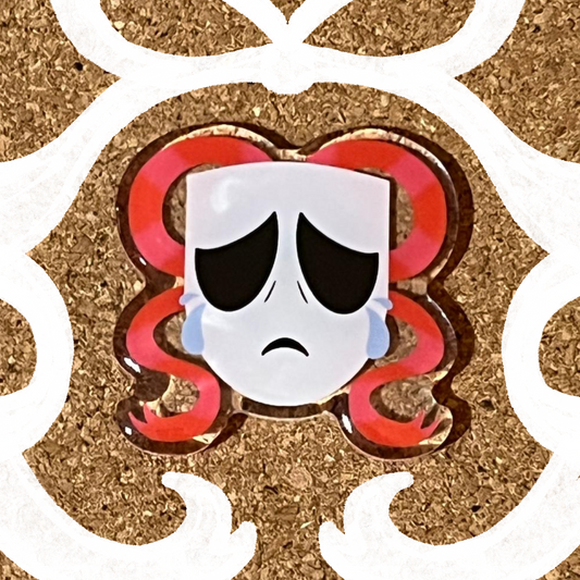 Circus Ribbons | Acrylic Badge