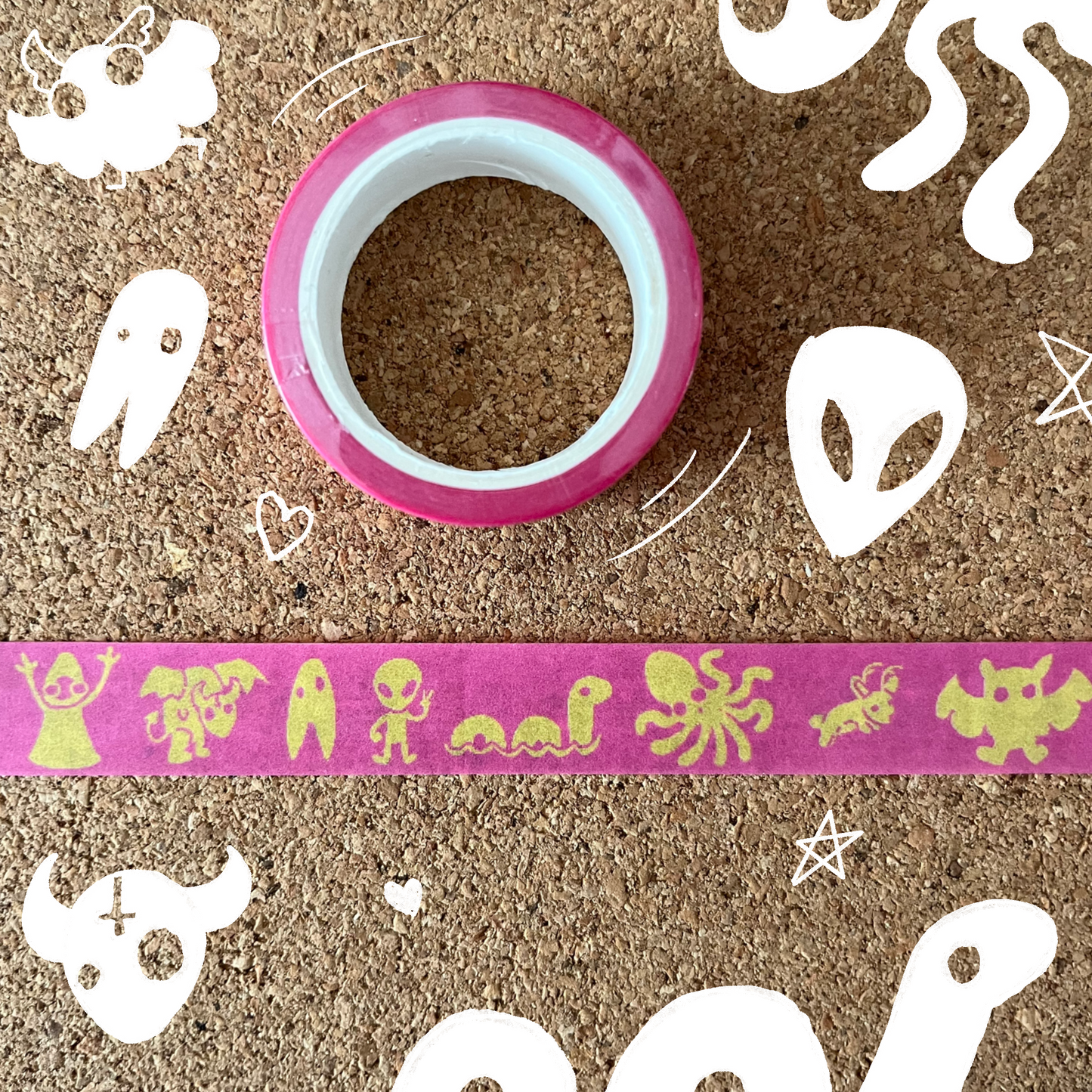 Cryptids | Washi Tape