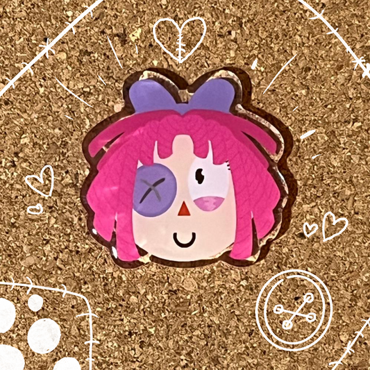 Circus Doll | Acrylic Badge