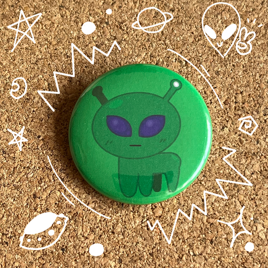 Aftonsparv Creature | Button badge