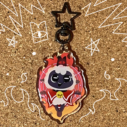 Cult Leader Lamb | Video Game | Keychain