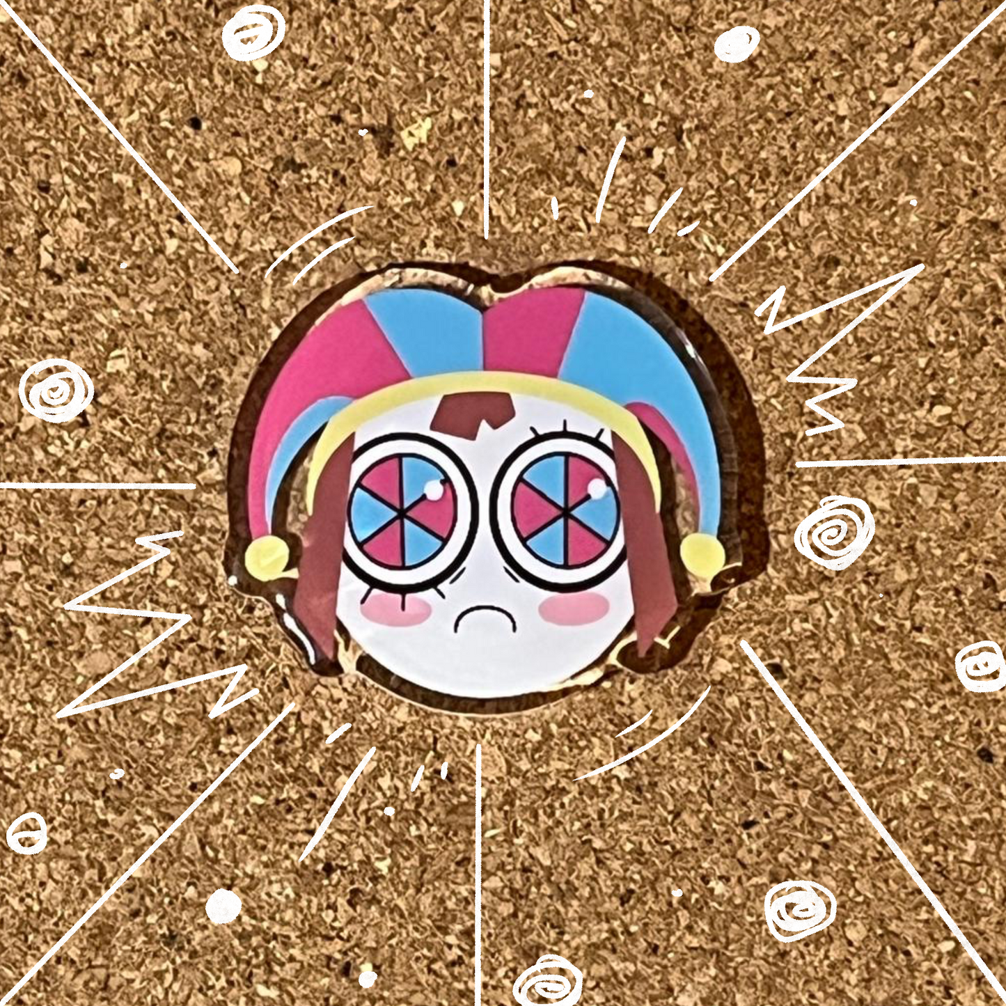 Circus Jester | Acrylic Badge