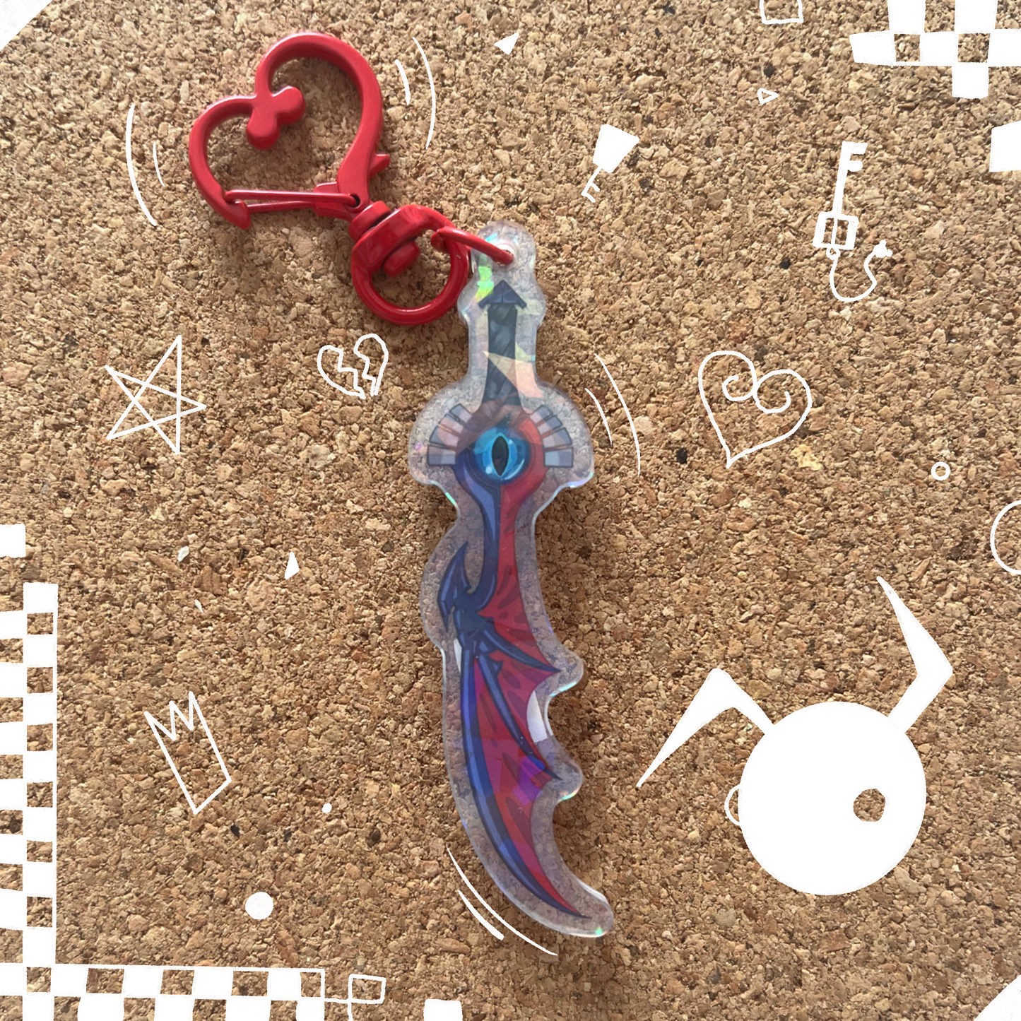 Riku Key | Video Game | Keychain