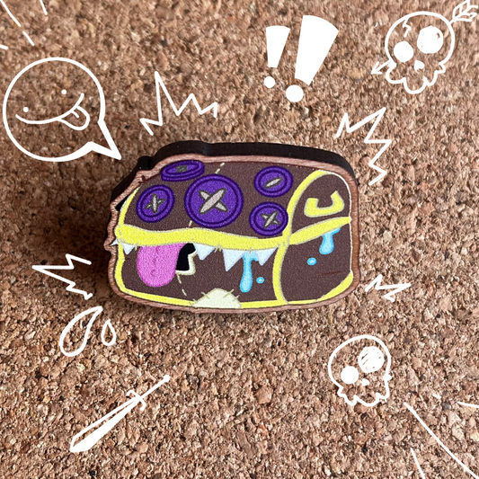 Mimic Chest Plush | Game | Wooden Pin