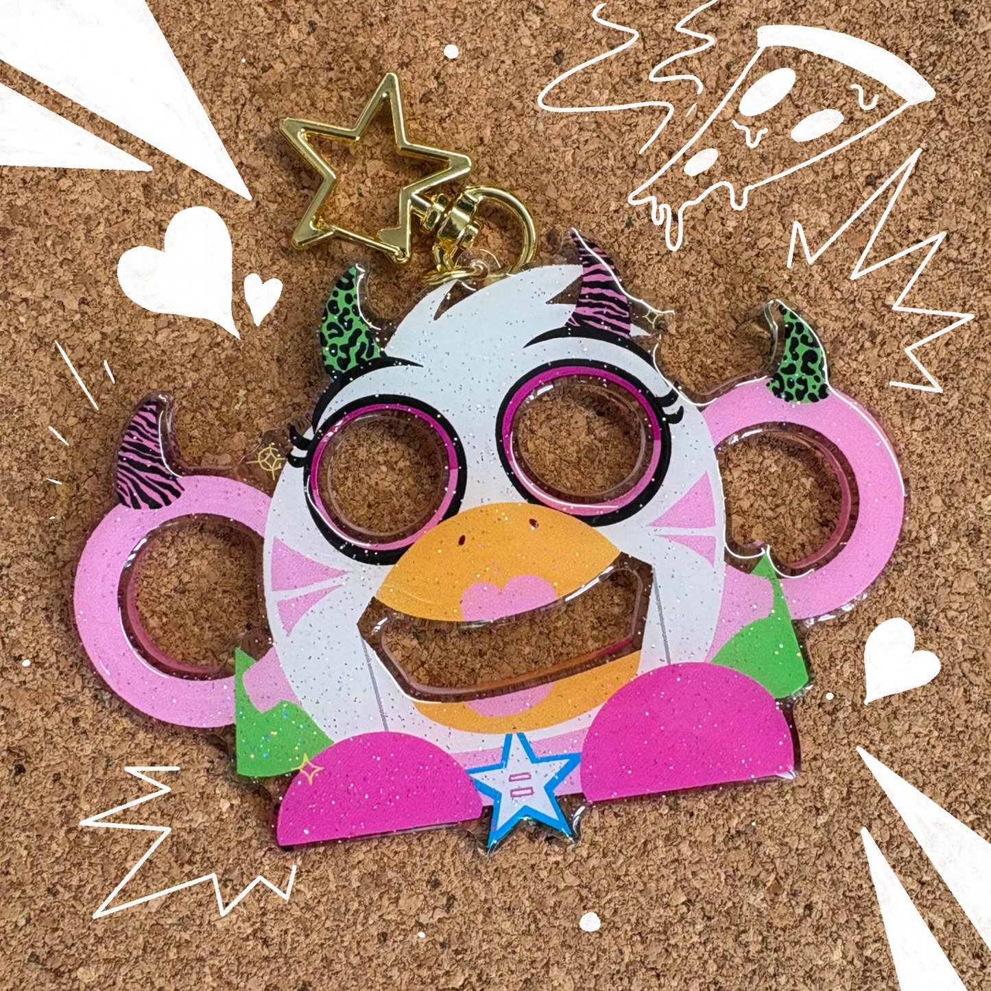 Chica Fazduster | FNAF | Keychain