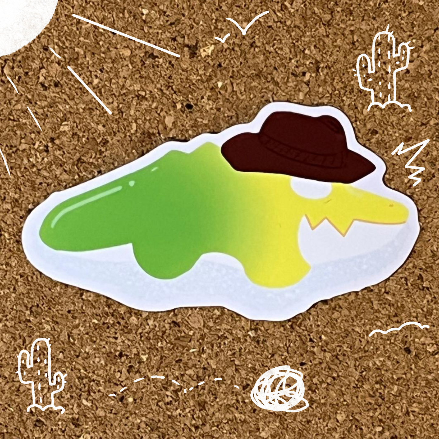 Gummi Circus Croc | Sticker