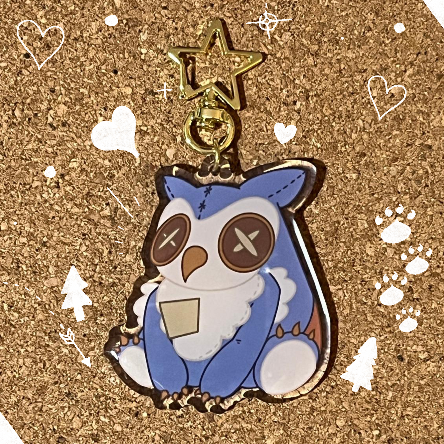 Owl bear plush | Game | Keychain