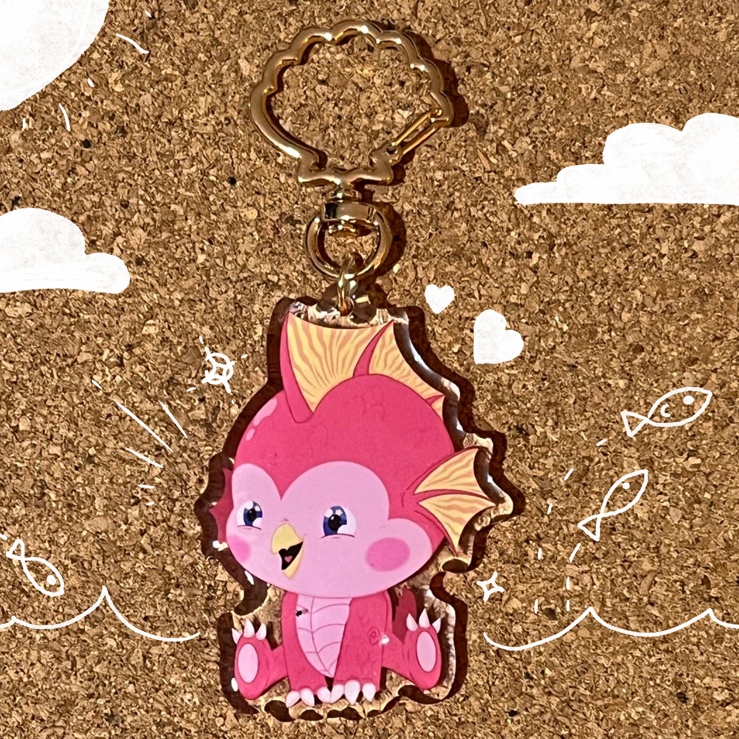 Baby Kaiju | Anime | Keychain