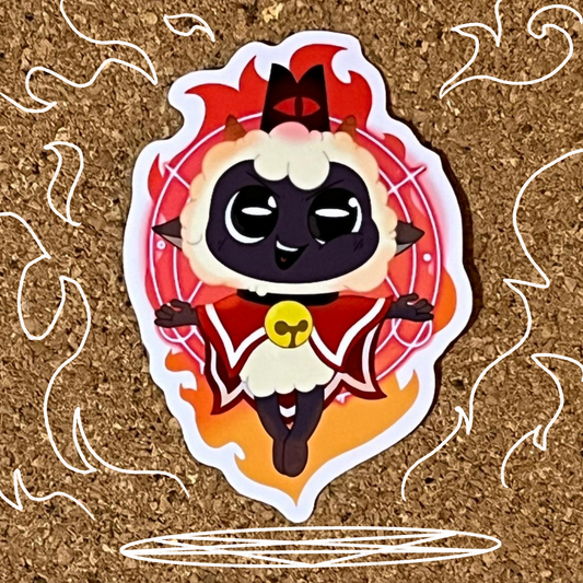 Cult Leader Lamb | Video Game | Sticker