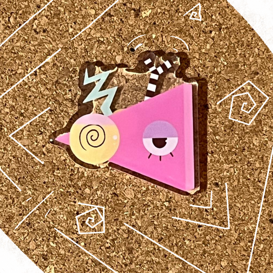 Circus Shapes | Acrylic Badge